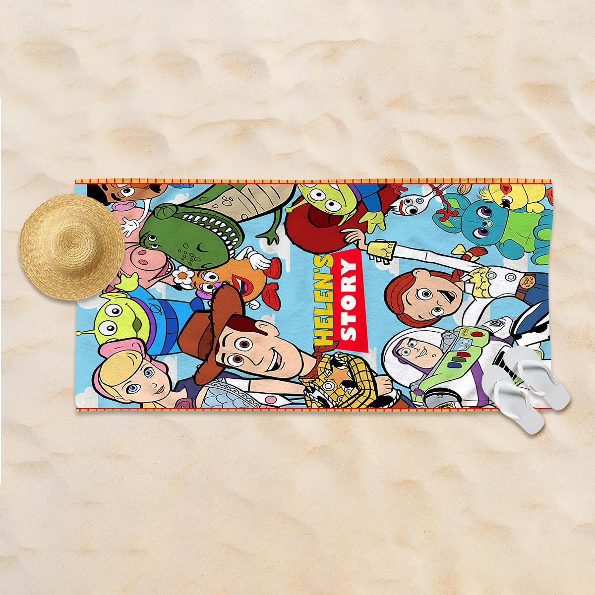 My Story - Personalized Quick-dry Beach Towel/ Bath Towel