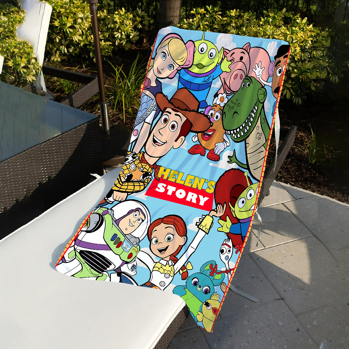 My Story - Personalized Quick-dry Beach Towel/ Bath Towel