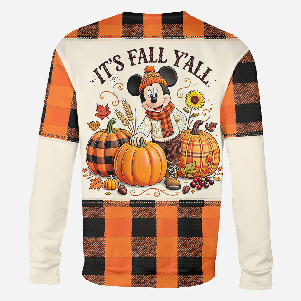 It's Fall Y'all - Personalized Mouse All Over Shirt