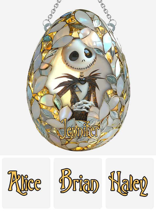Nightmare Egg Before Easter - Personalized Nightmare Window Hanging Suncatcher Ornament