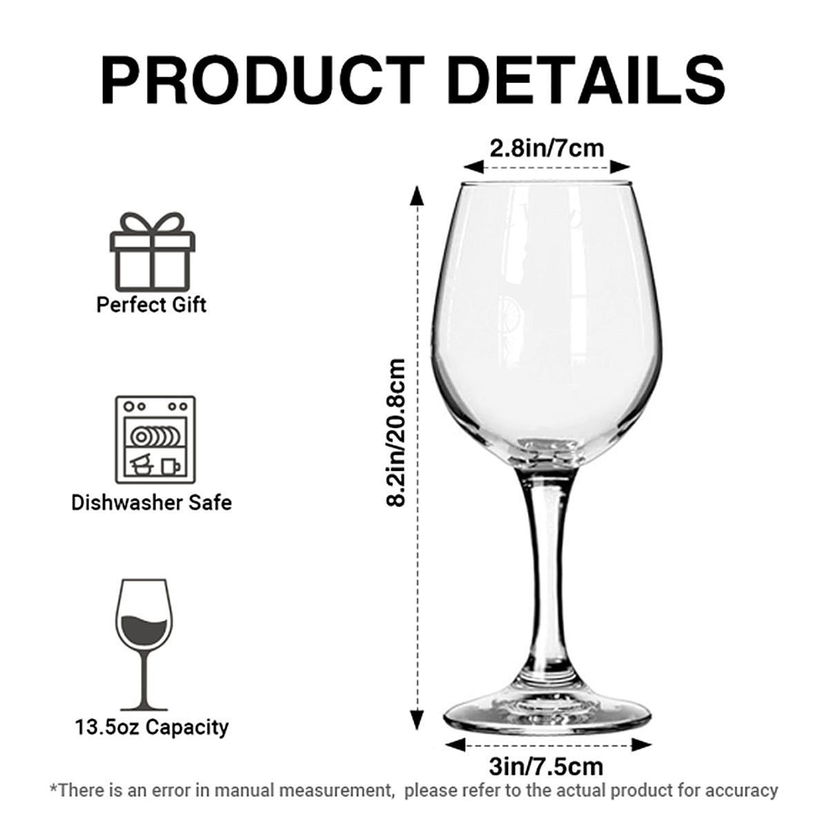 The Nightmare - Personalized Nightmare Wine Glass With Long Stem