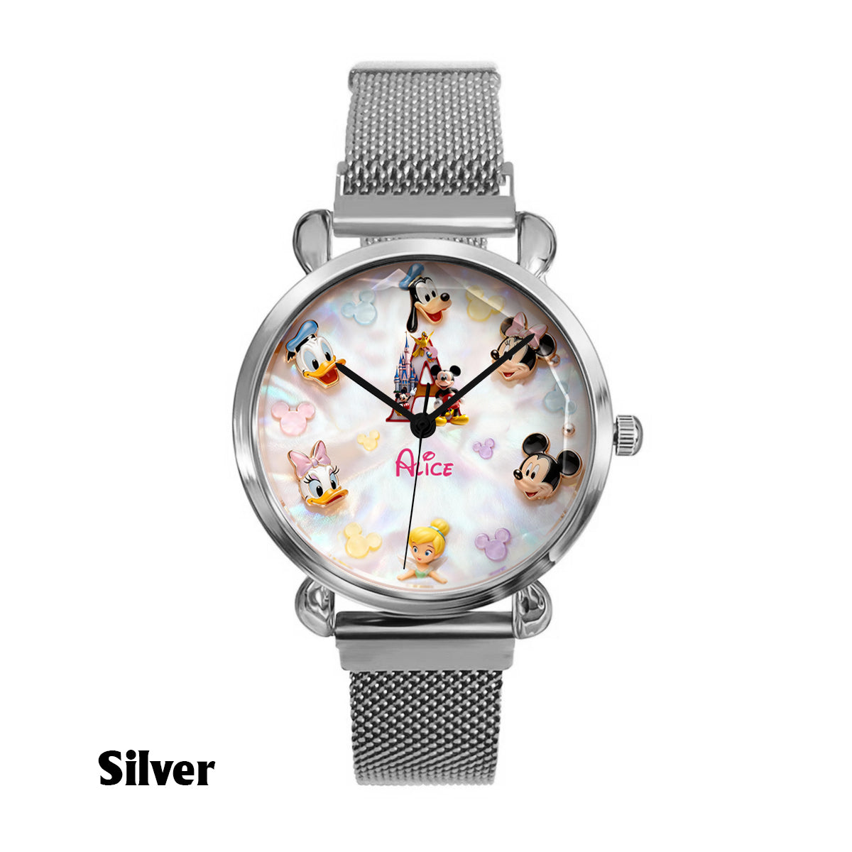 Magic Letter - Personalized Mouse Women Hand Watch