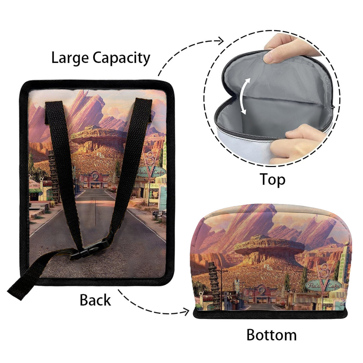 Faster Than Fast - Personalized Cars Portable Car Trash Can/ Organizer