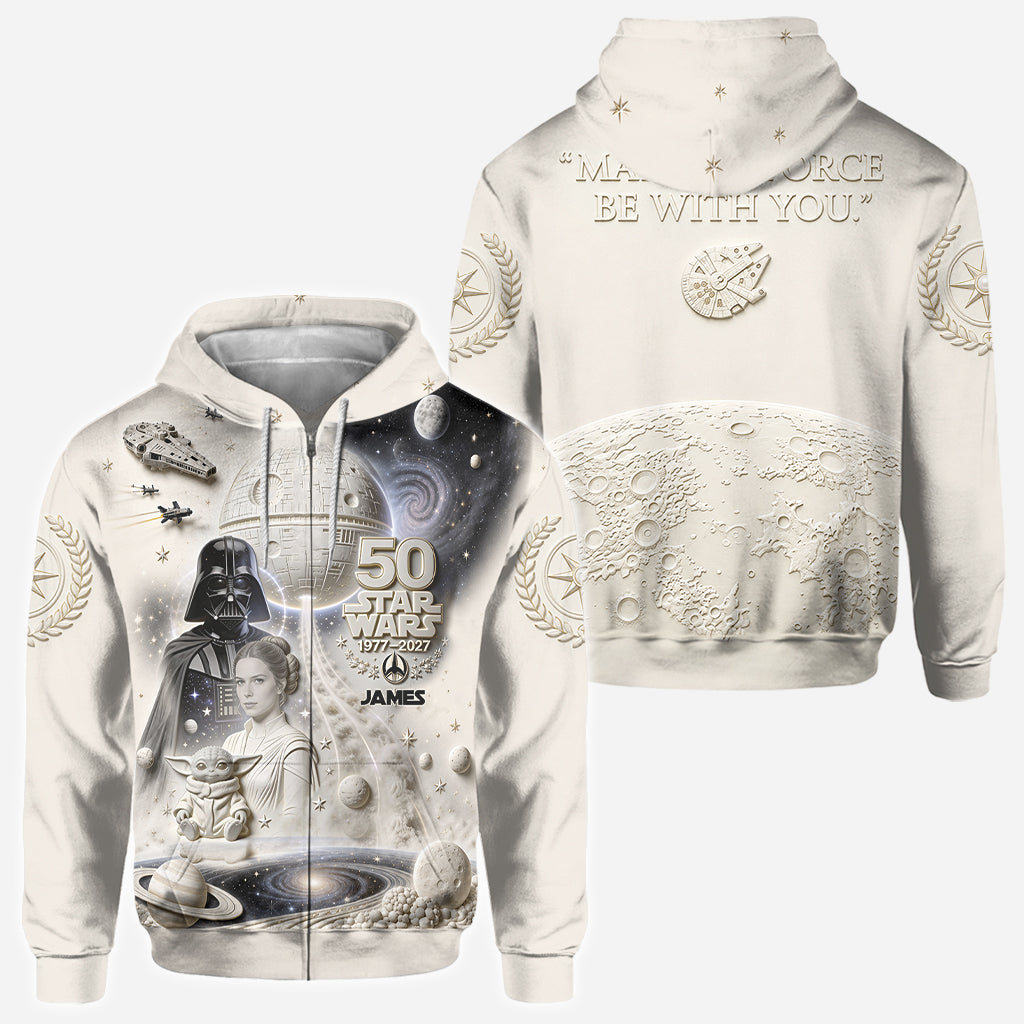 Dark Side 50th Anniversary - Personalized The Force All Over Shirt