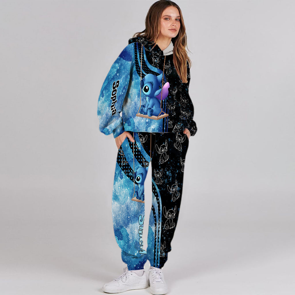 Ohana Means Family - Personalized Ohana Hoodie and Sweatpants