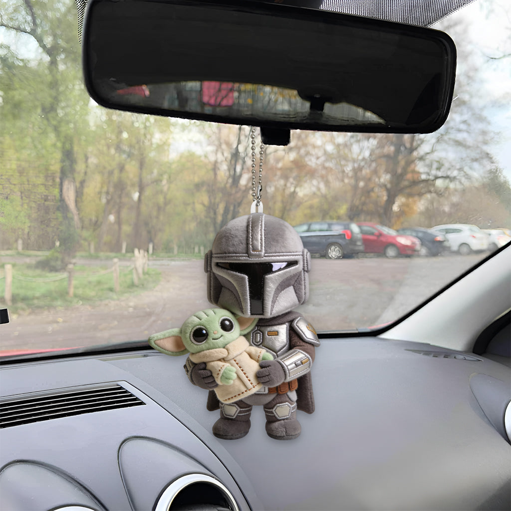 This Is The Way - Personalized The Force Tumbler With Plush Charm