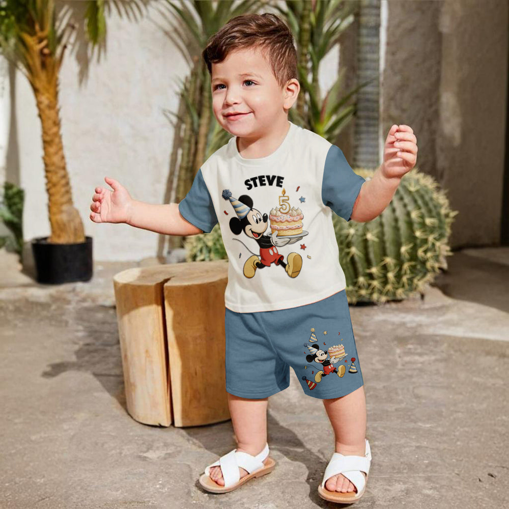 Magical Birthday - Personalized Birthday Kid T-shirt & Shorts