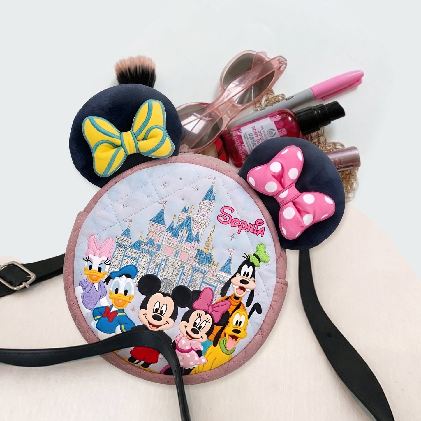 Magical Friend - Personalized Mouse Plush Crossbag
