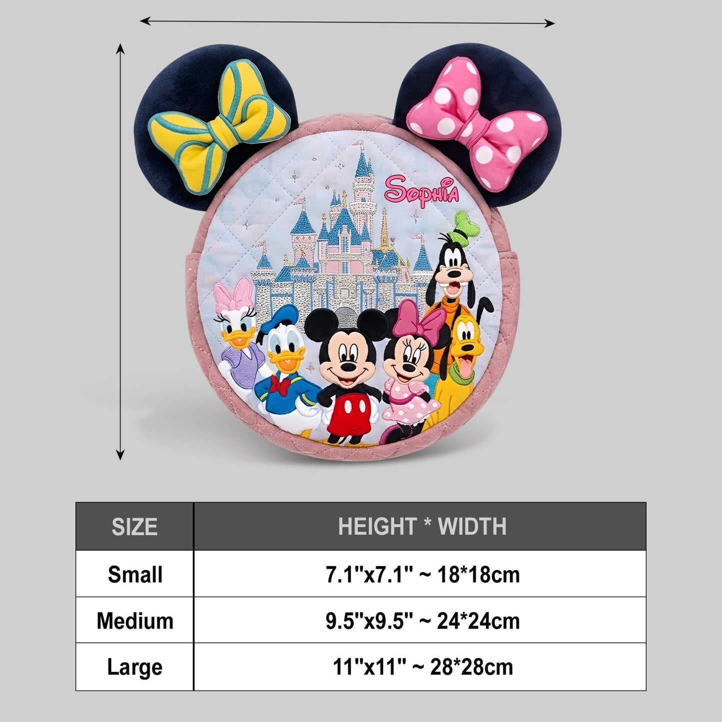 Magical Friend - Personalized Mouse Plush Crossbag