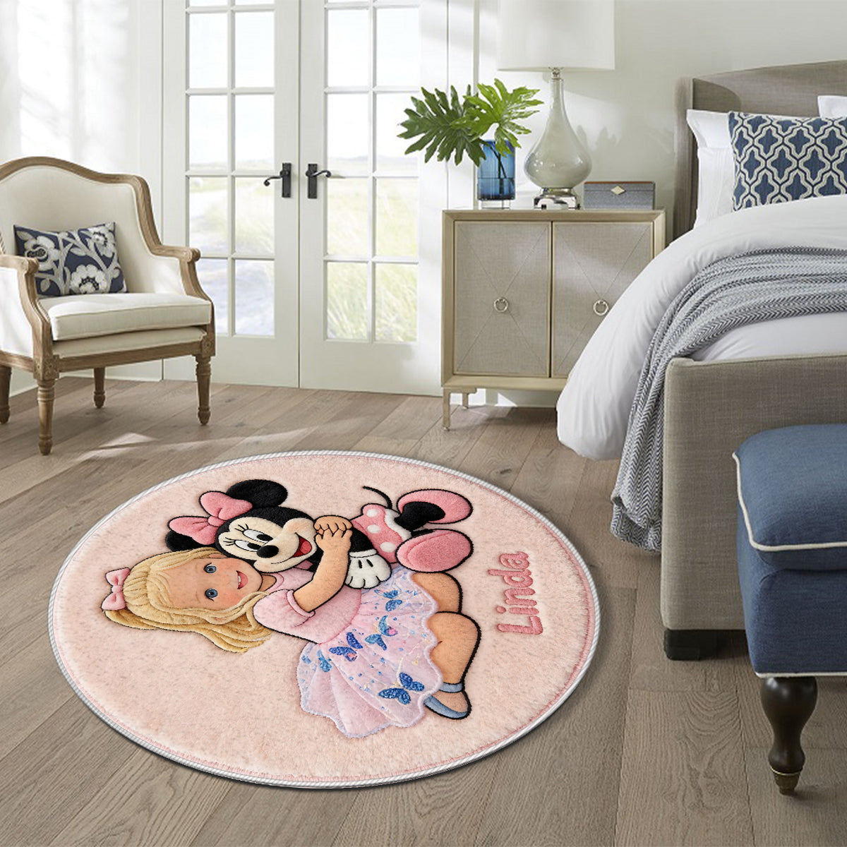 Magic Friends - Personalized Mouse Non-Slip Tufted Rug