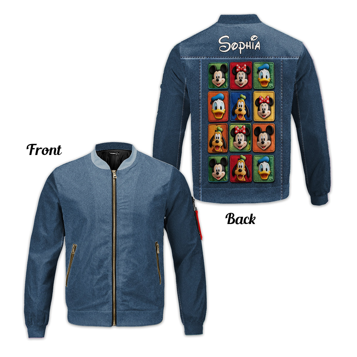 Friends - Personalized Mouse Bomber Jacket