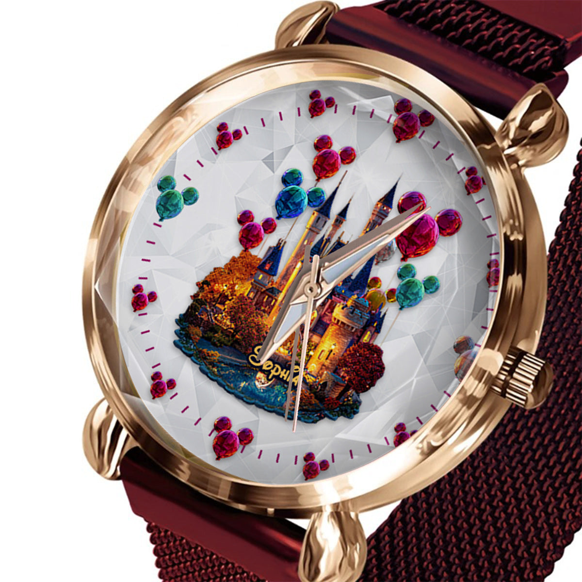 Magical Night - Personalized Mouse Women Hand Watch