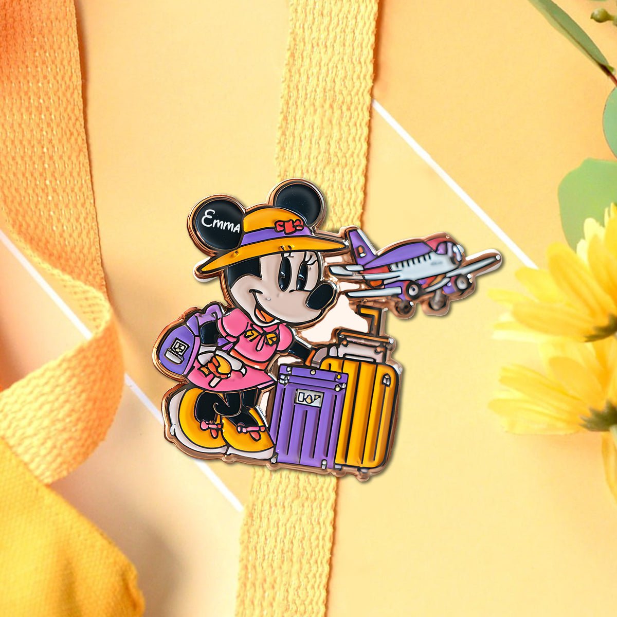 Time To Travel - Personalized Mouse Pin