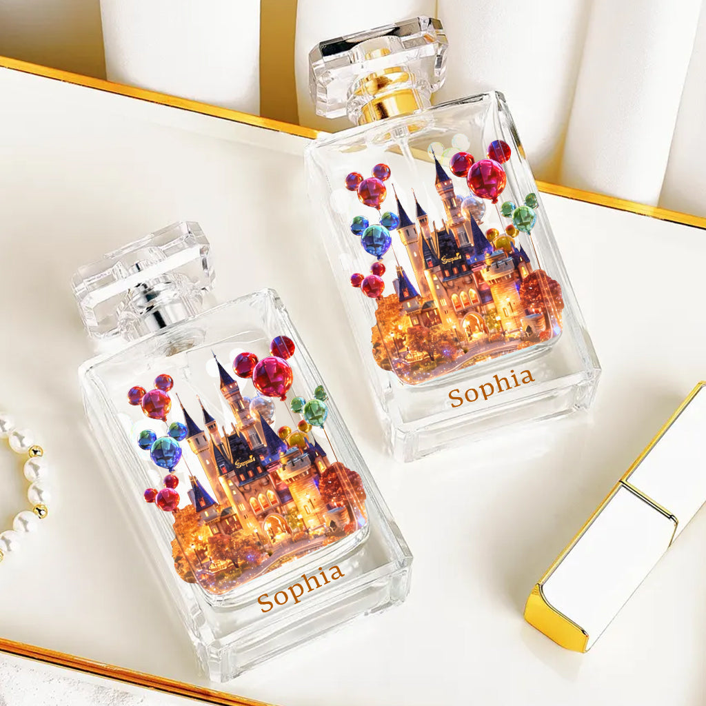 Magical Castle - Personalized Dream Trip Refillable Perfume Bottle