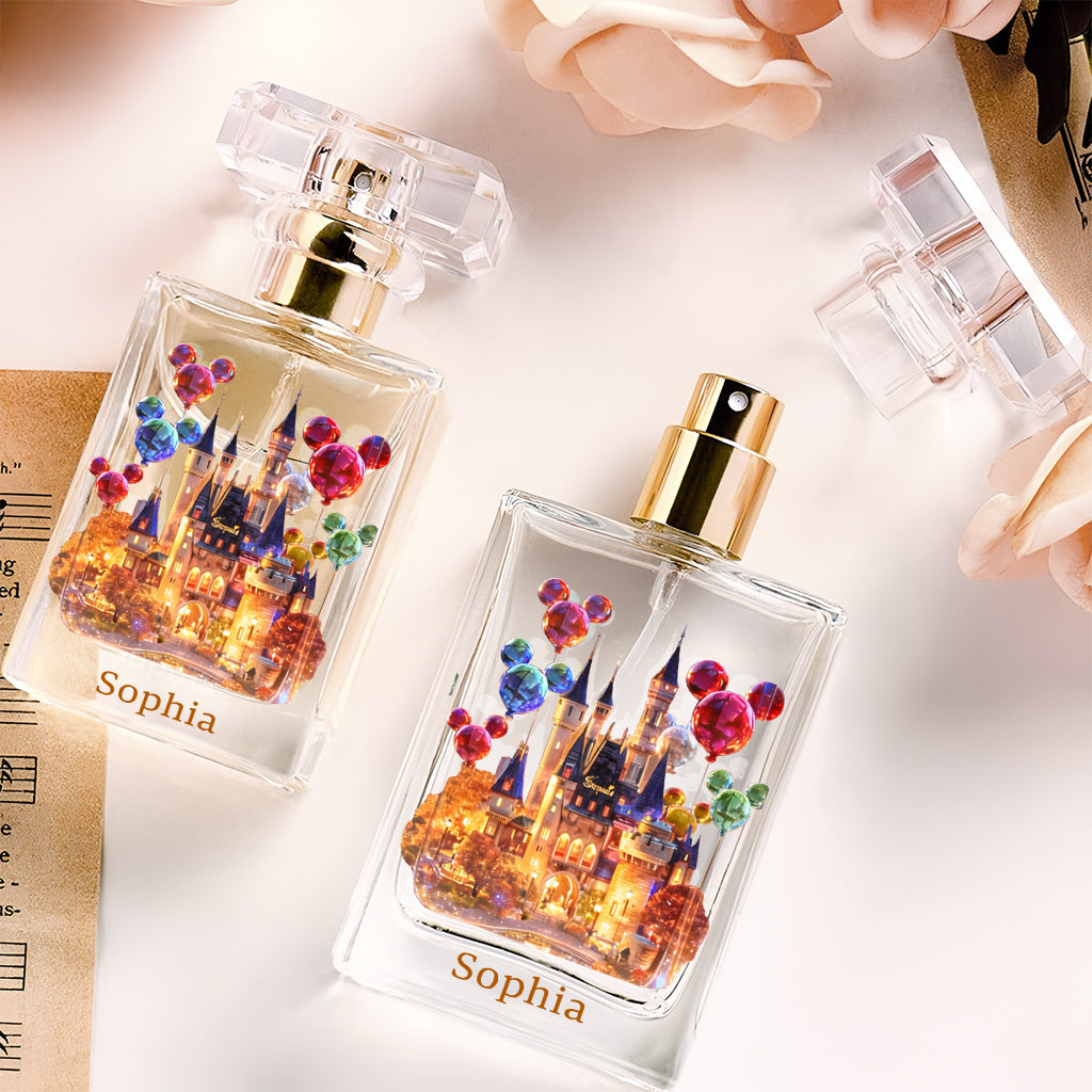 Magical Castle - Personalized Dream Trip Refillable Perfume Bottle