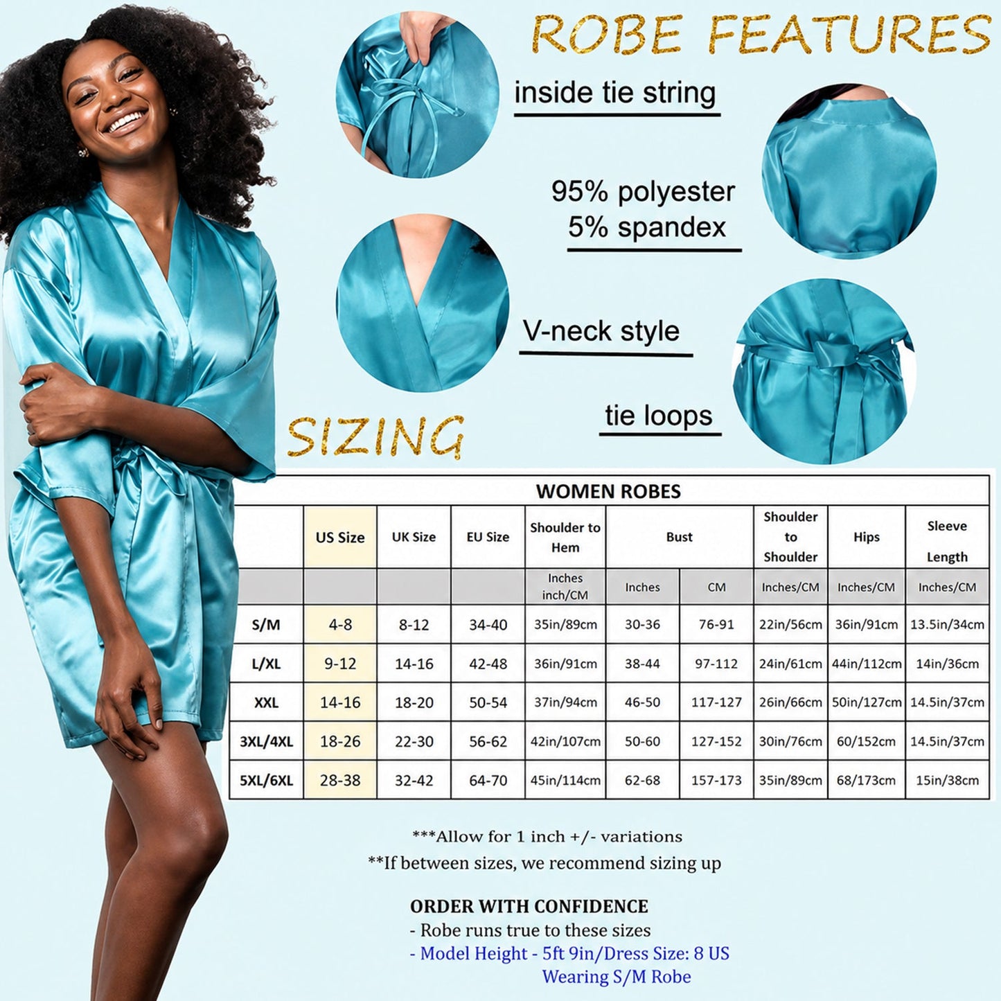 Believe In Magic - Personalized Dream Trip Satin Robe
