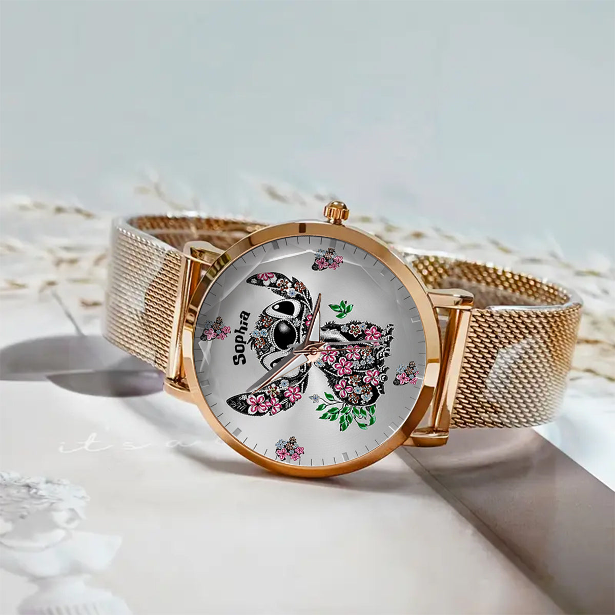 Ohana Means Family - Personalized Ohana Women Hand Watch