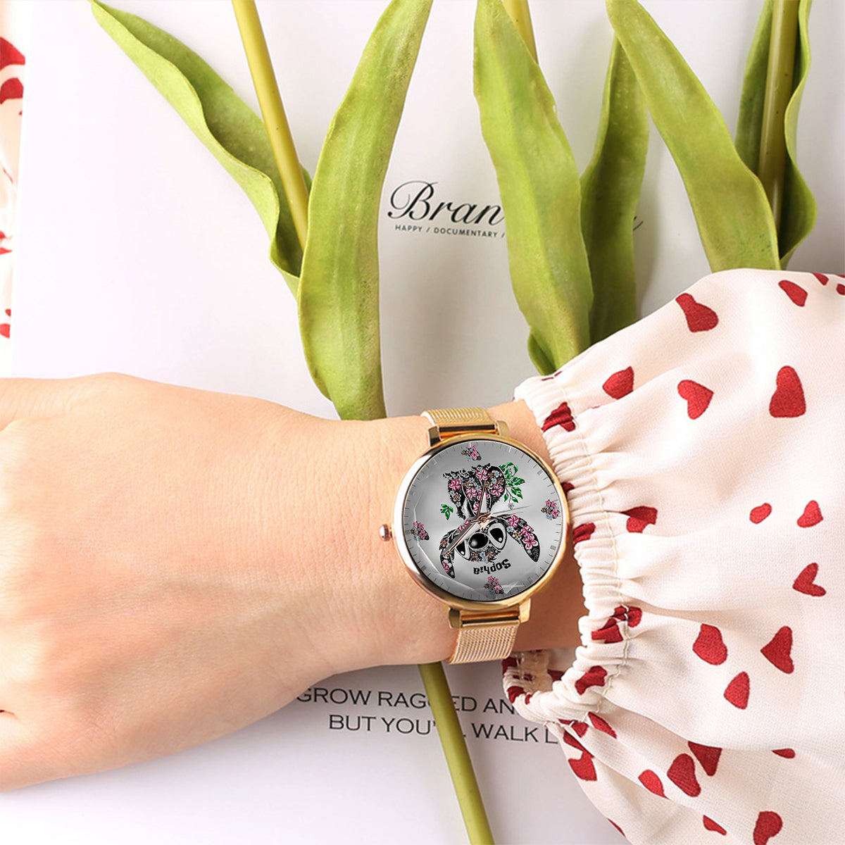 Ohana Means Family - Personalized Ohana Women Hand Watch
