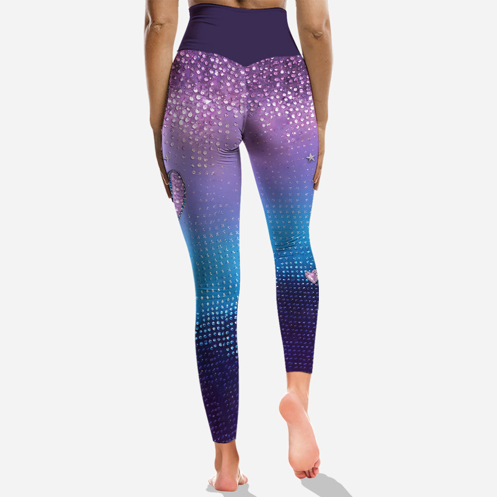 Sparkle Ohana - Personalized Ohana Hoodie and Leggings