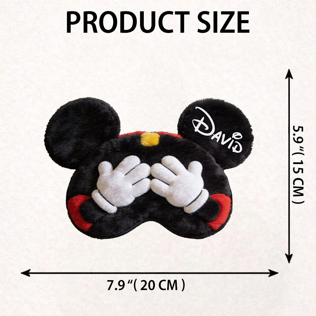 Funny Mouse Sleeping Mask - Personalized Mouse Cooling Sleep Mask