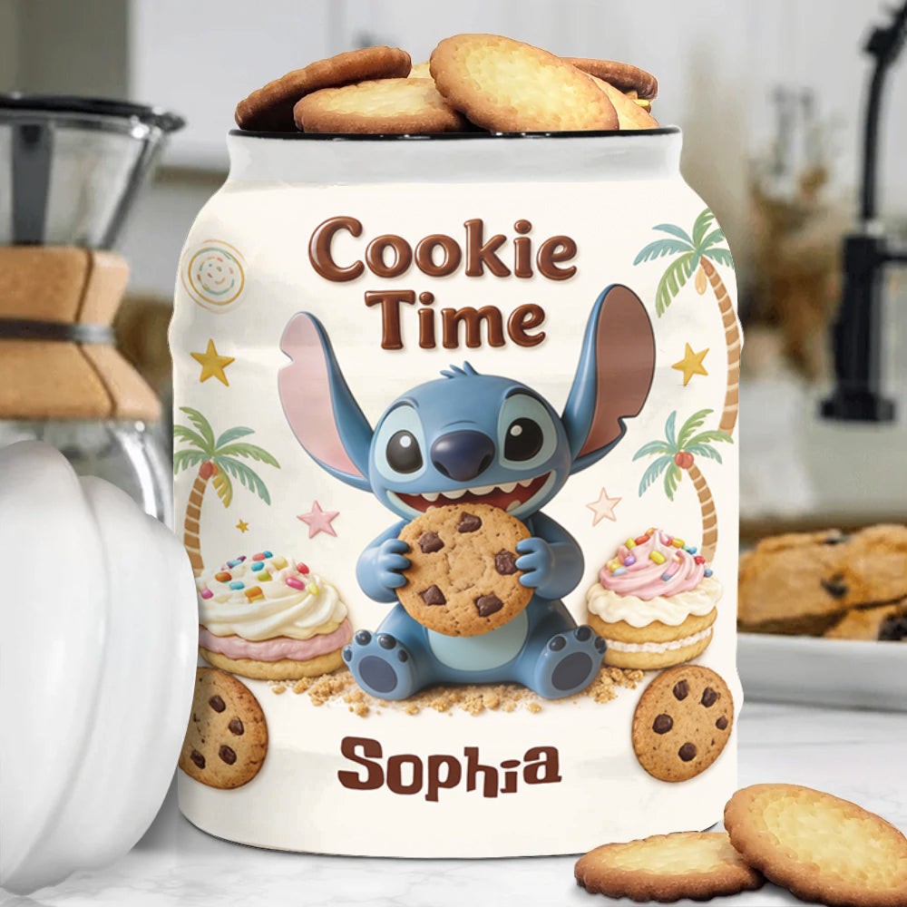 Cookie Time - Personalized Ohana Cookie Jar