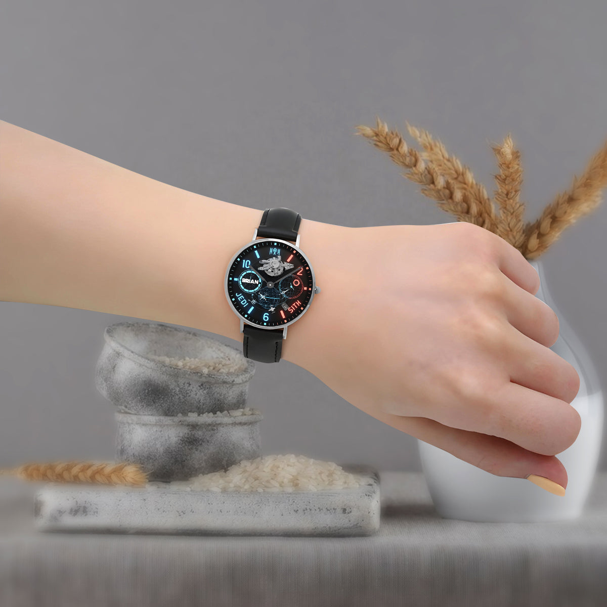 Galactic Map - Personalized The Force Hand Watch