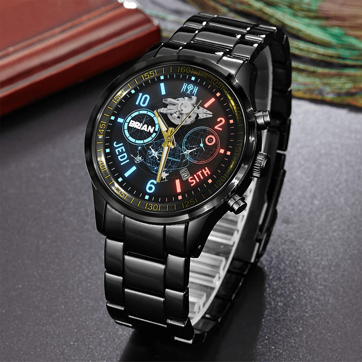 Galactic Map - Personalized The Force Hand Watch
