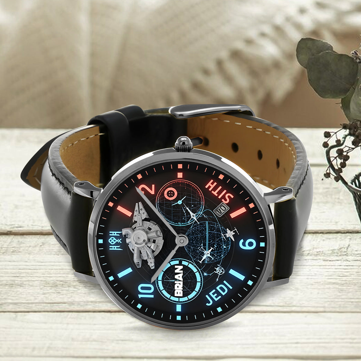 Galactic Map - Personalized The Force Hand Watch