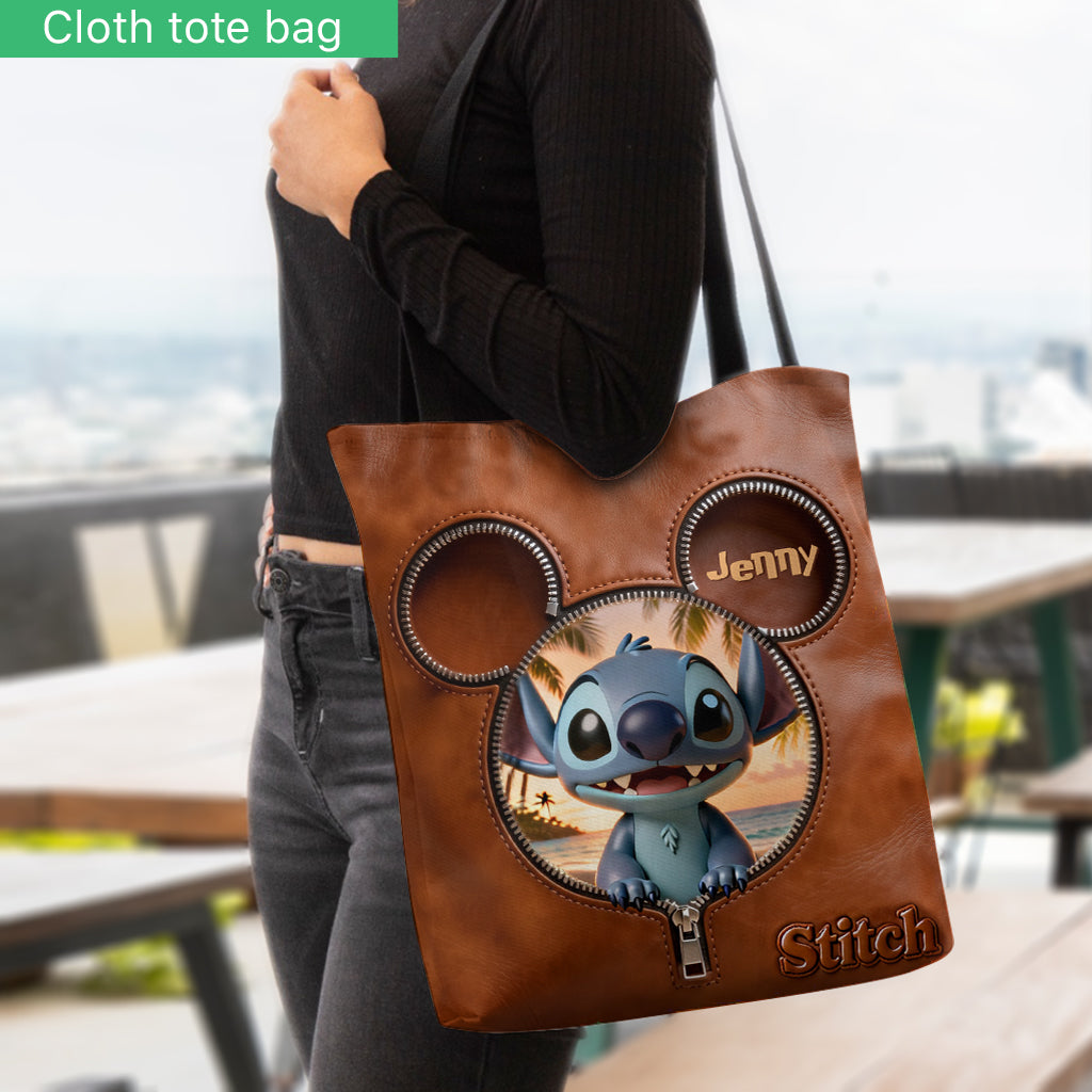 Ohana Means Family - Personalized Ohana Tote Bag