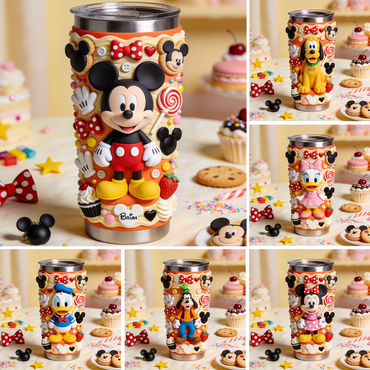 Sweet Mouse Ears - Personalized Mouse Tumbler