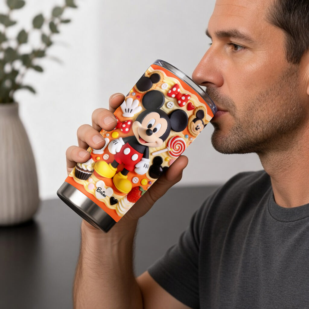 Sweet Mouse Ears - Personalized Mouse Tumbler