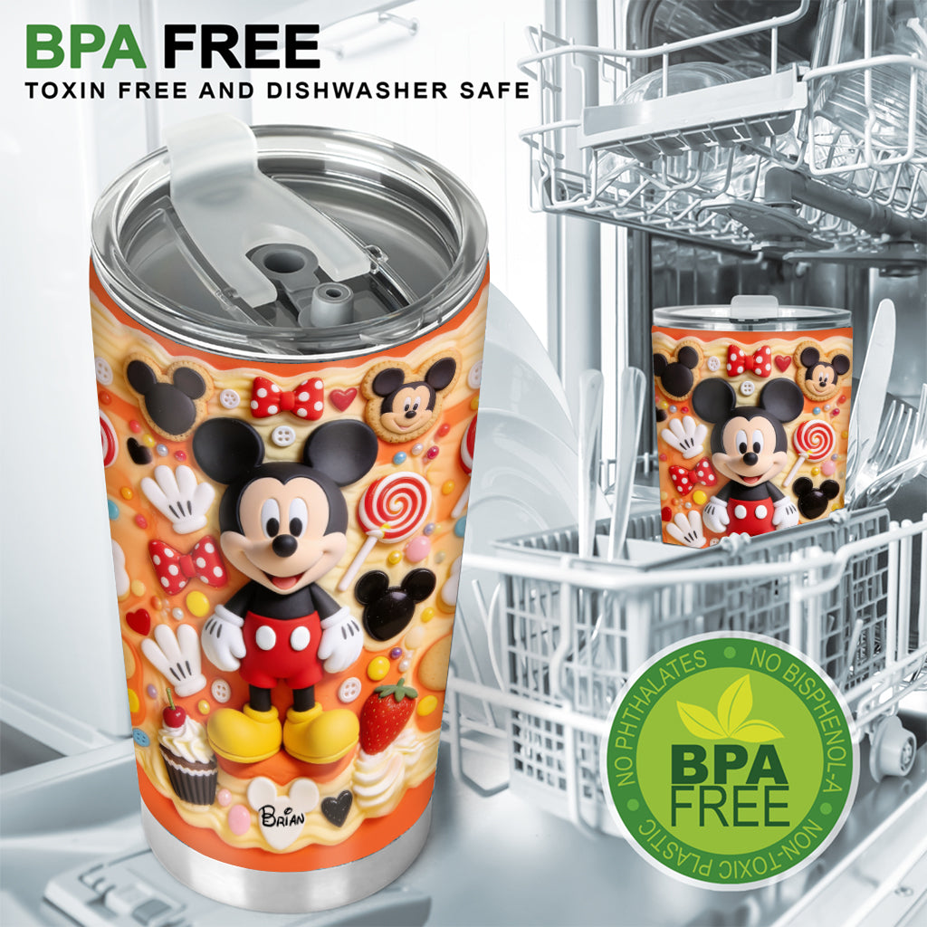 Sweet Mouse Ears - Personalized Mouse Tumbler