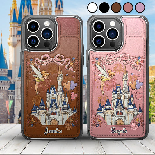 The Magical Castle - Personalized Mouse Fully Printed Wallet Phone Case