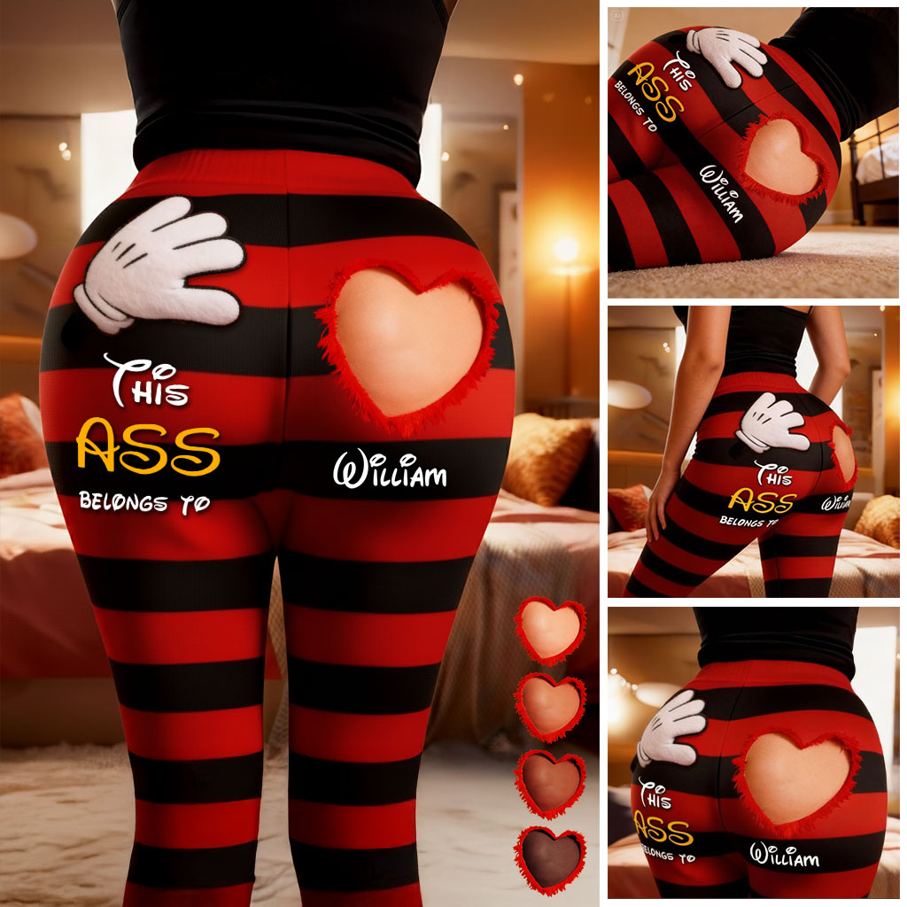 This Ass Belongs To - Personalized Mouse Leggings