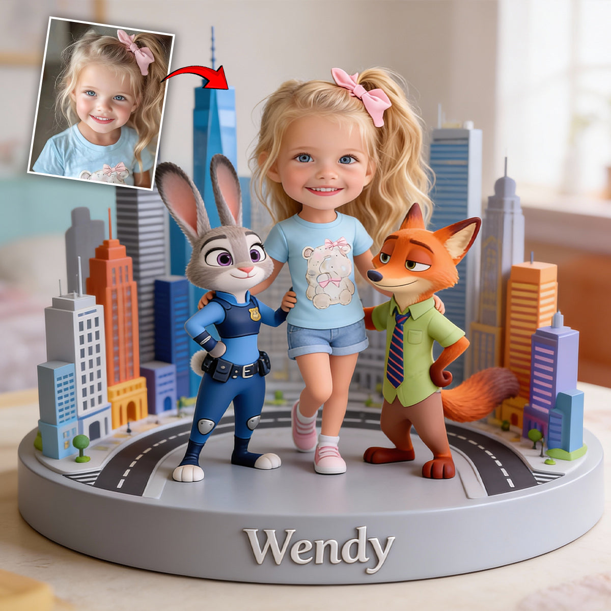 Custom Any Photo Friends - Personalized Friends Custom Shaped Acrylic Plaque