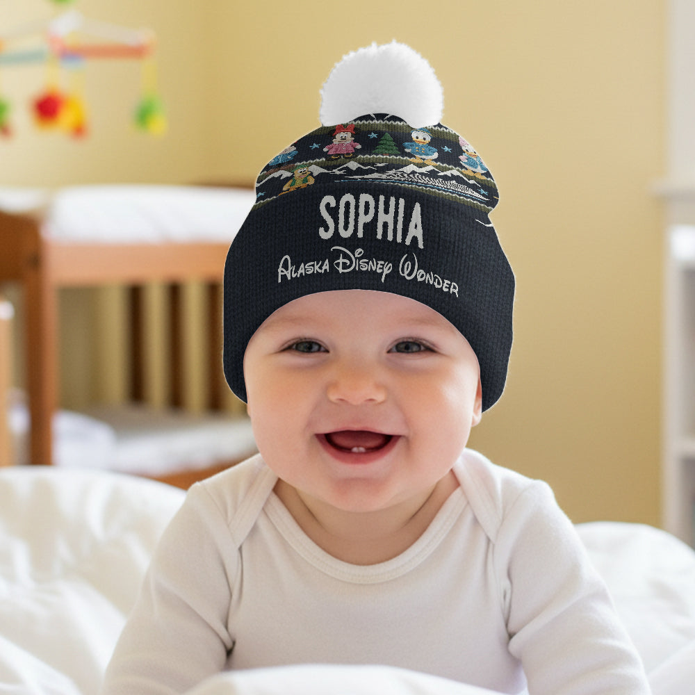 Alaska Trip - Personalized Mouse Beanie Hat