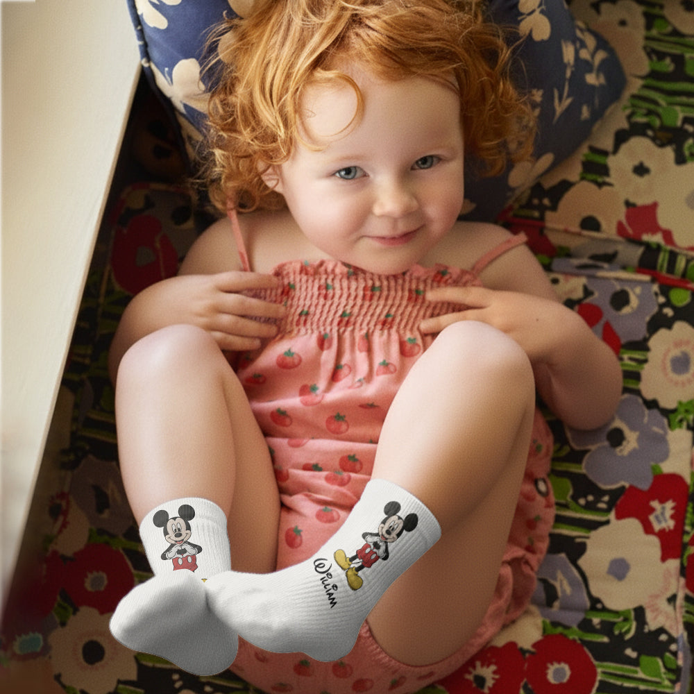 Magical Friends - Personalized Mouse Socks