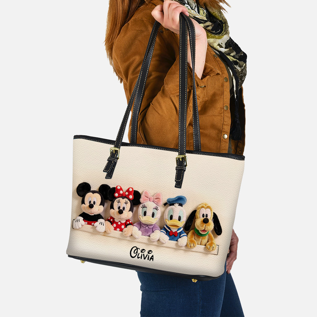 Friends - Personalized Mouse Leather Bag