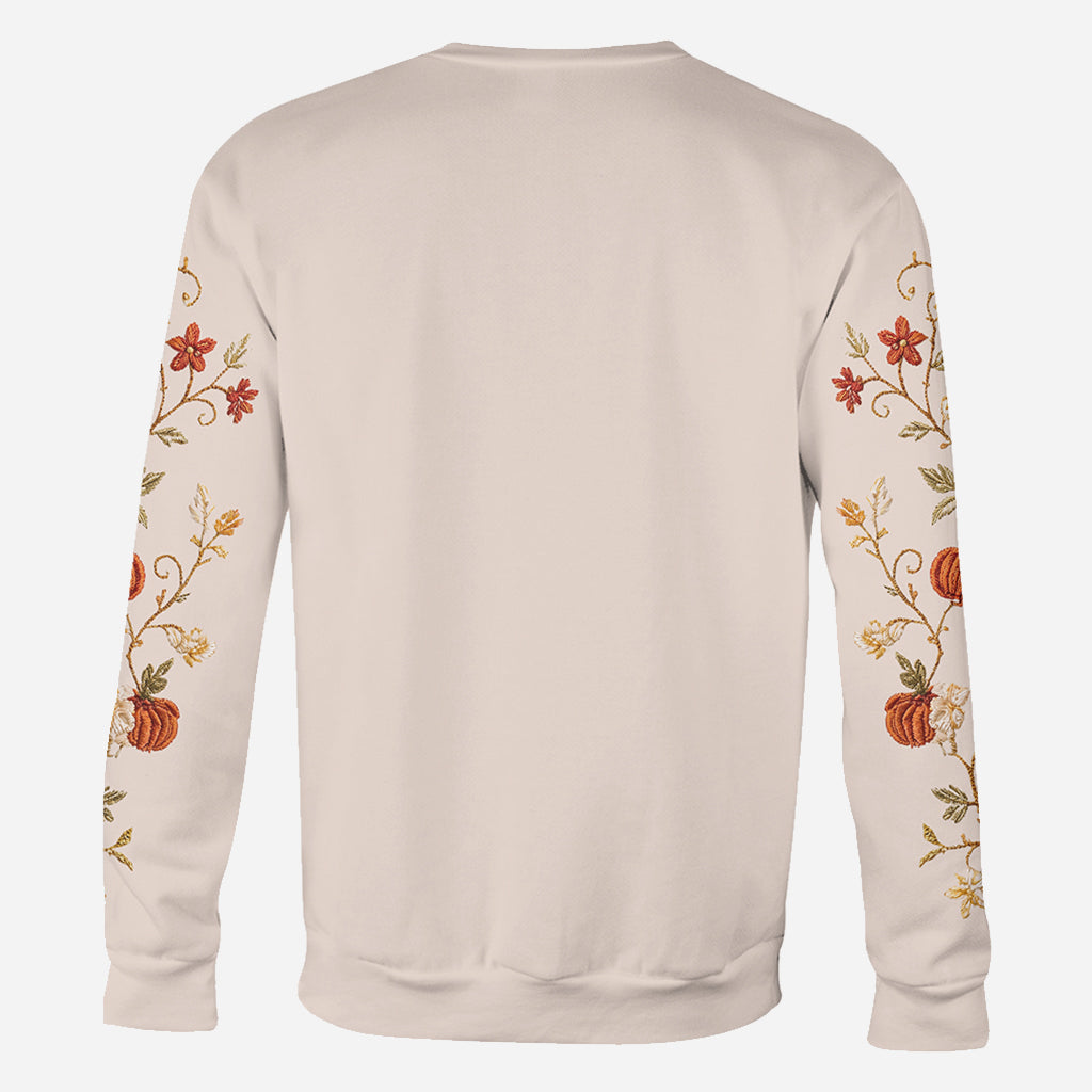 Honey Bear Autumn Vibes - Personalized Yellow Bear All Over Shirt