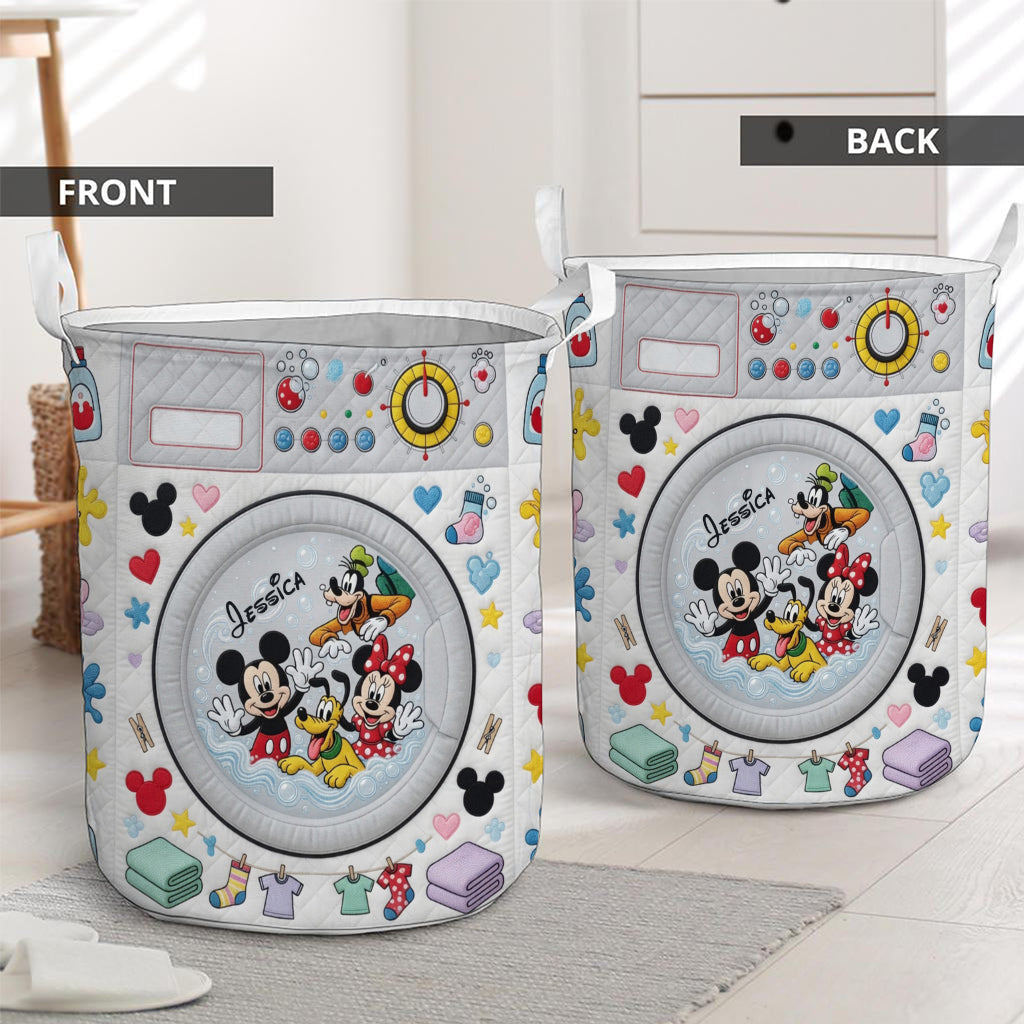 Funny Mouse Ears Washing Machine Basket - Personalized Mouse Storage Basket