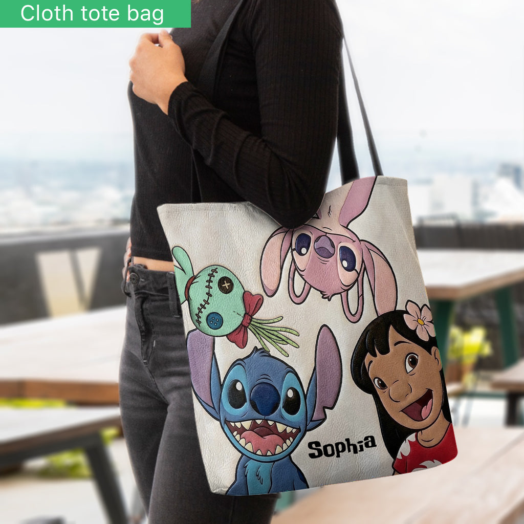 Ohana Means Family - Personalized Ohana Tote Bag
