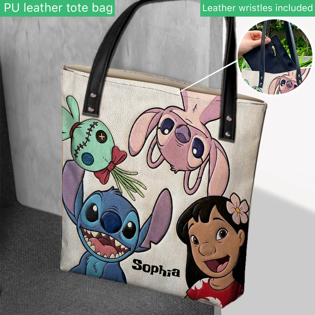 Ohana Means Family - Personalized Ohana Tote Bag