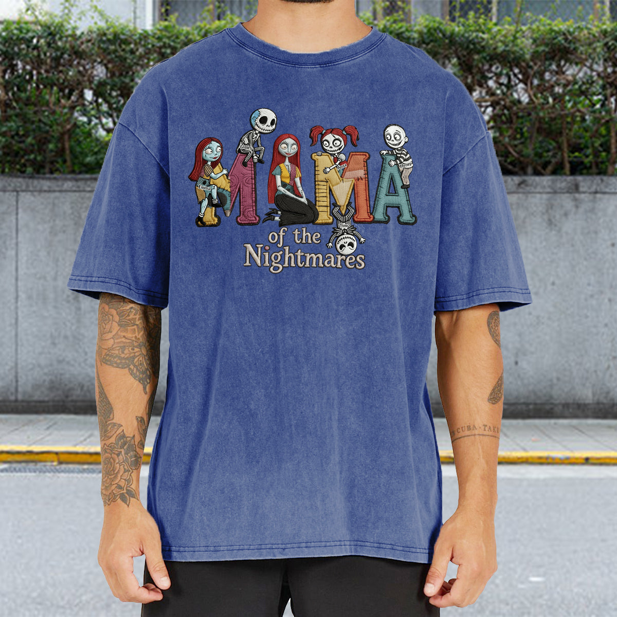Mama Of The Nightmares - Personalized Nightmare Wash T-Shirt