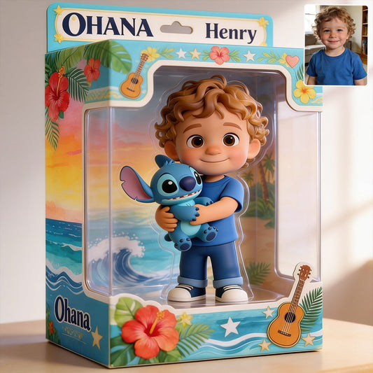 Ohana Friends - Personalized Ohana Acrylic Display Box