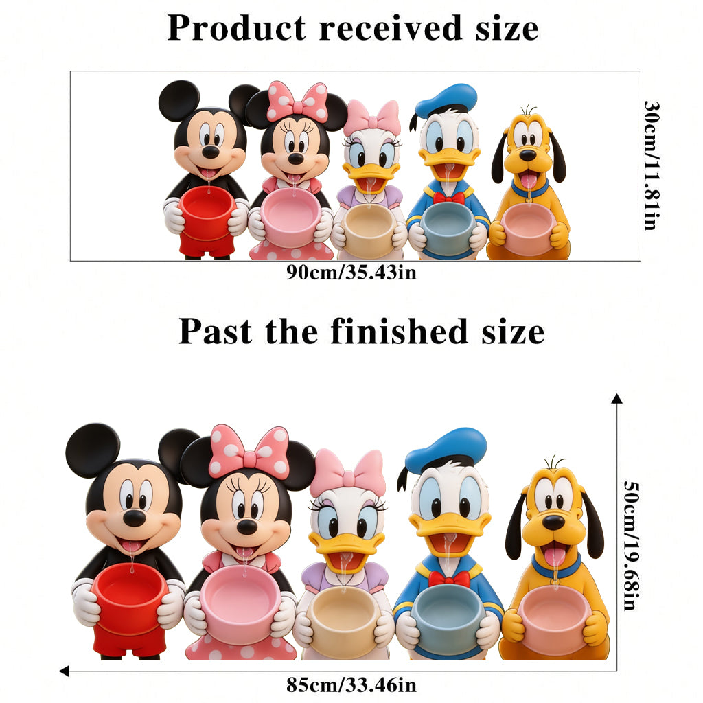 Cartoon Mouse & Friends - Mouse Wall Decal