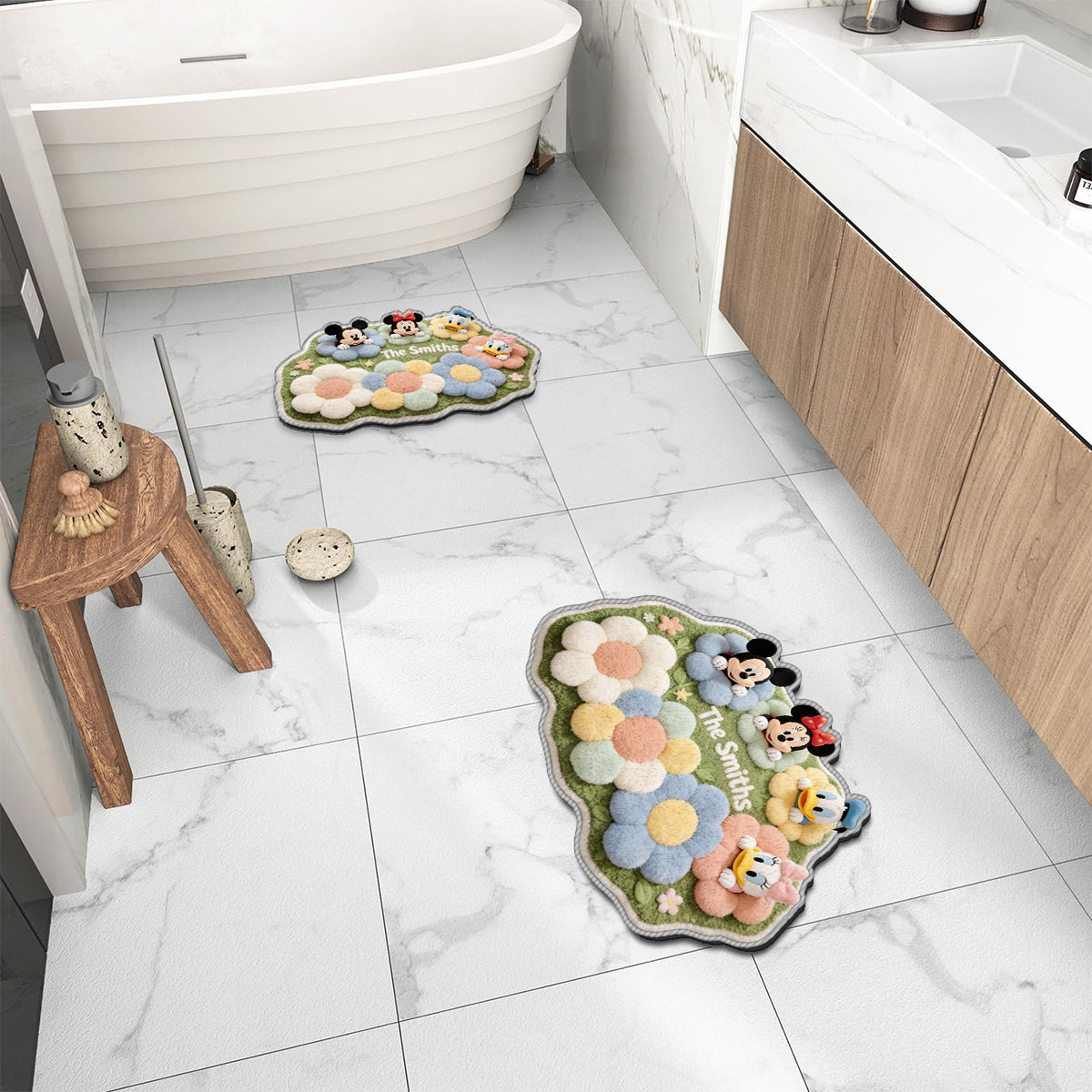 Magical Moments - Personalized Mouse Non-Slip Tufted Rug