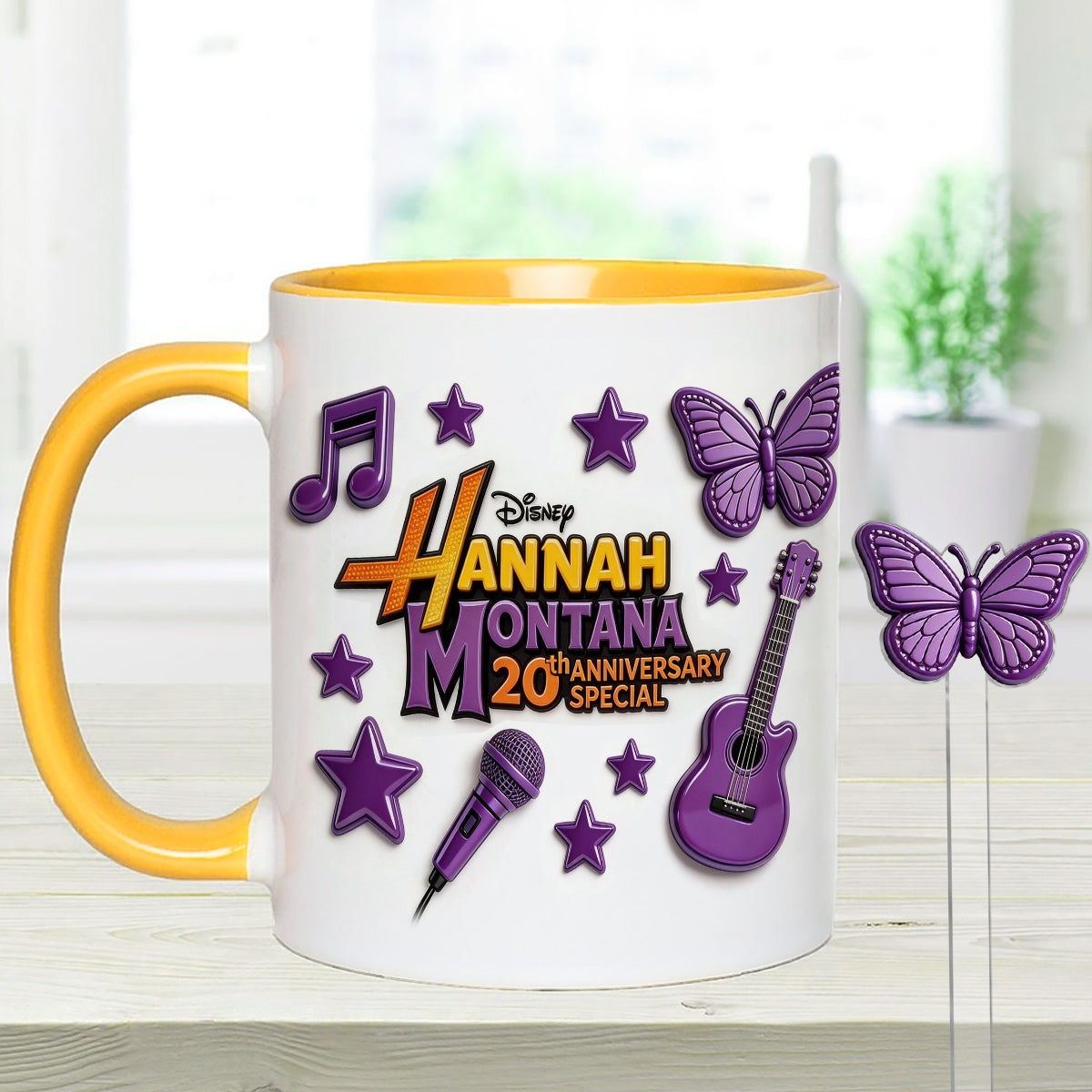 Best Of All Worlds - Personalized Teenage Girl Set Accent Mug with Acrylic Stirrers