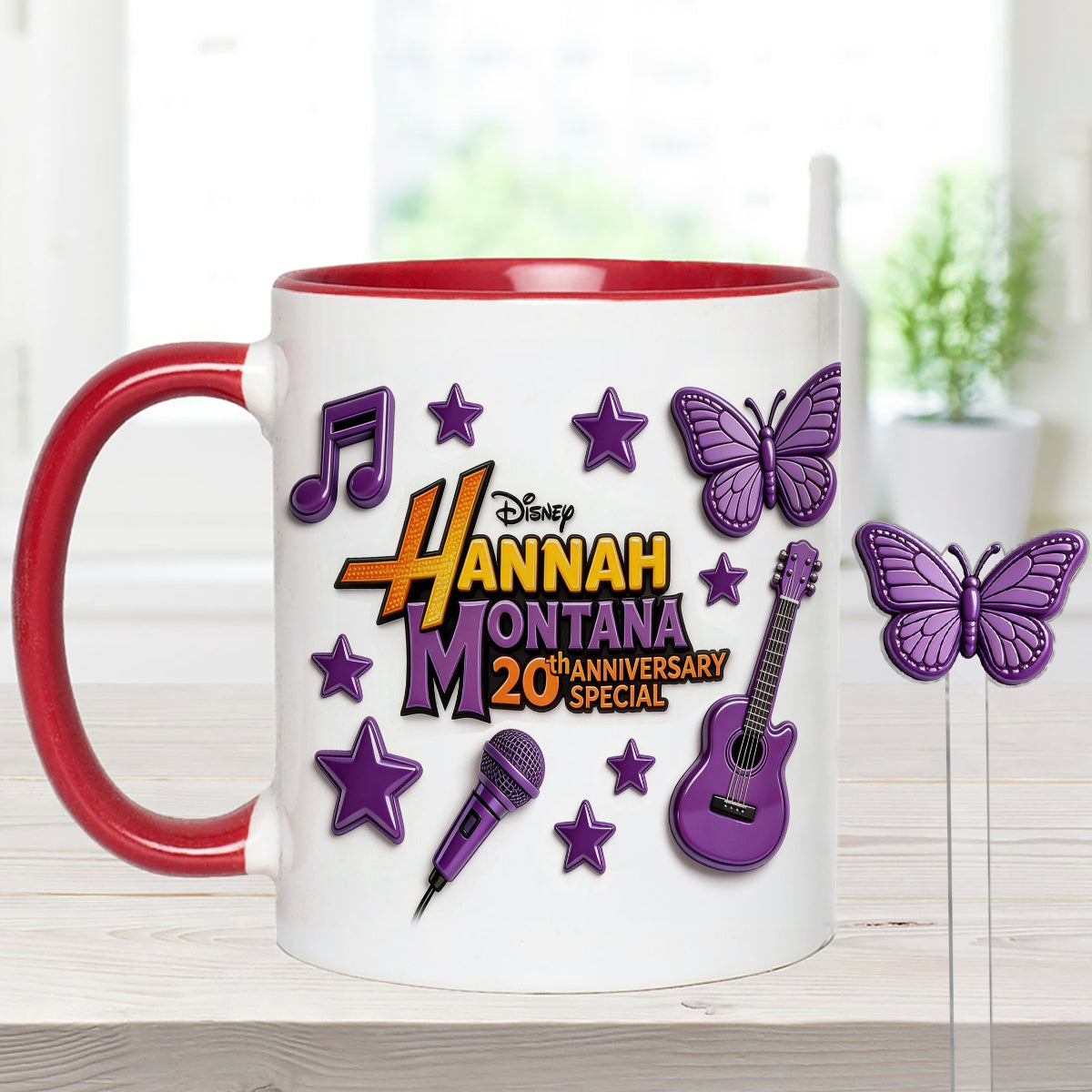 Best Of All Worlds - Personalized Teenage Girl Set Accent Mug with Acrylic Stirrers