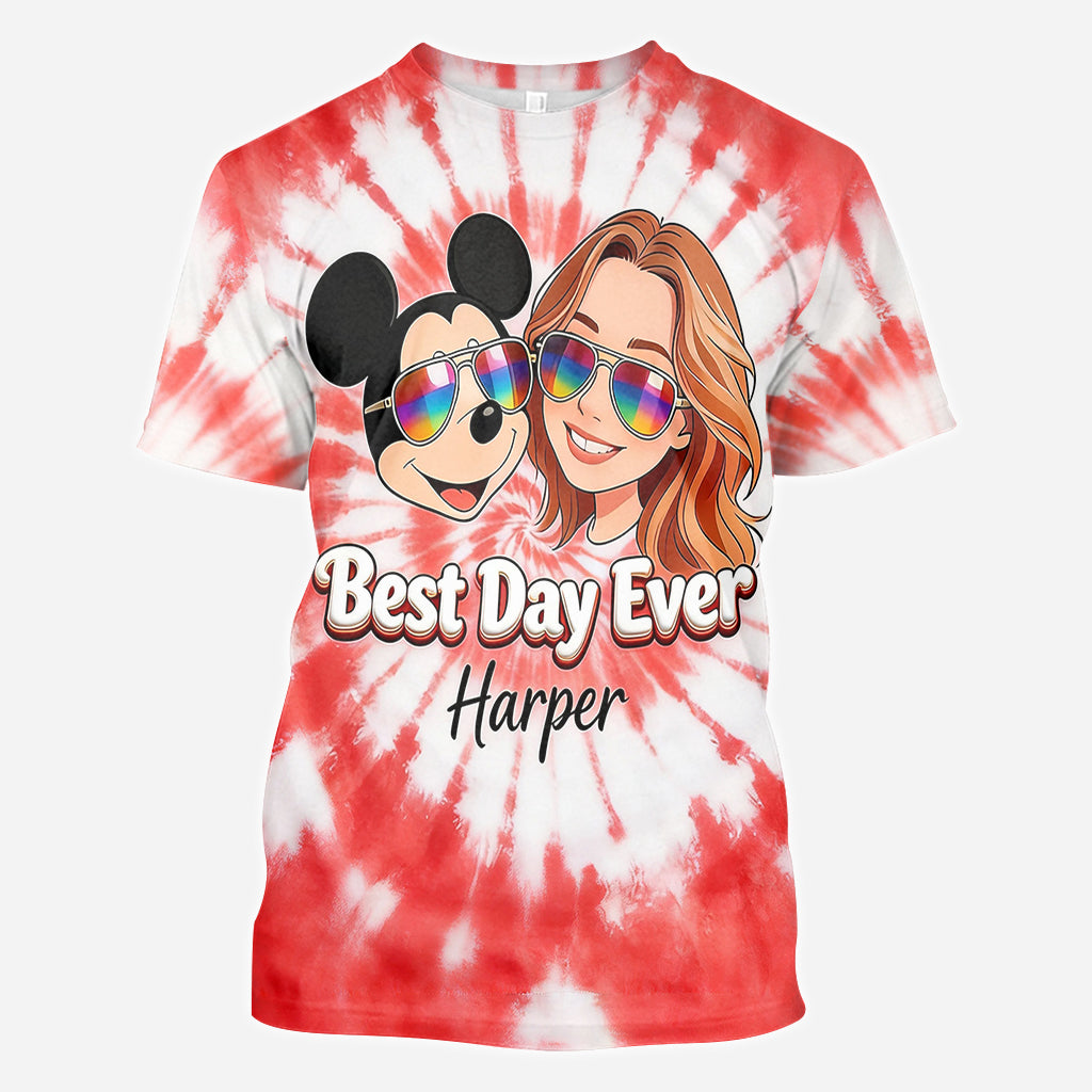 Best Day Ever - Personalized Mouse All Over Shirt
