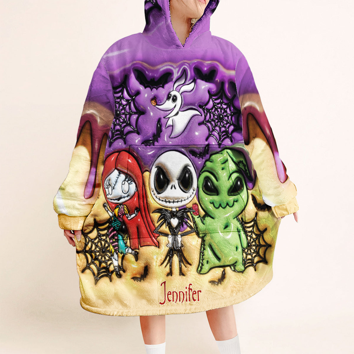 The Nightmare - Personalized Nightmare Blanket Hoodie